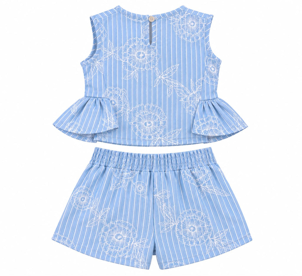 Conjunto Linho Floral - MALAGAH