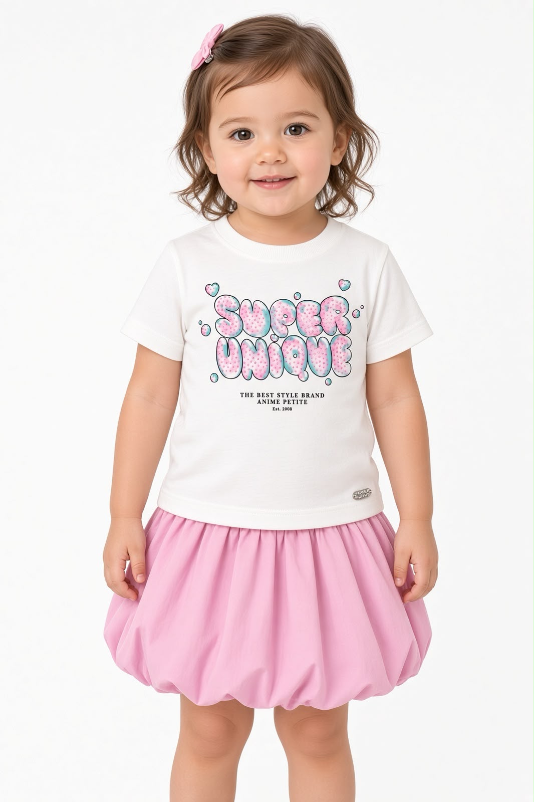 Conjunto T-shirt e Saia Balone - ANIMÊ