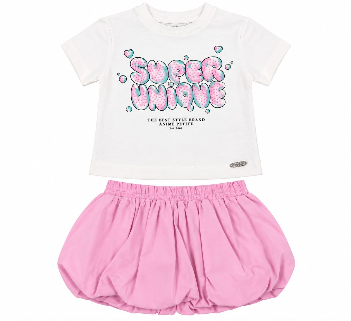 Conjunto T-shirt e Saia Balone - ANIMÊ