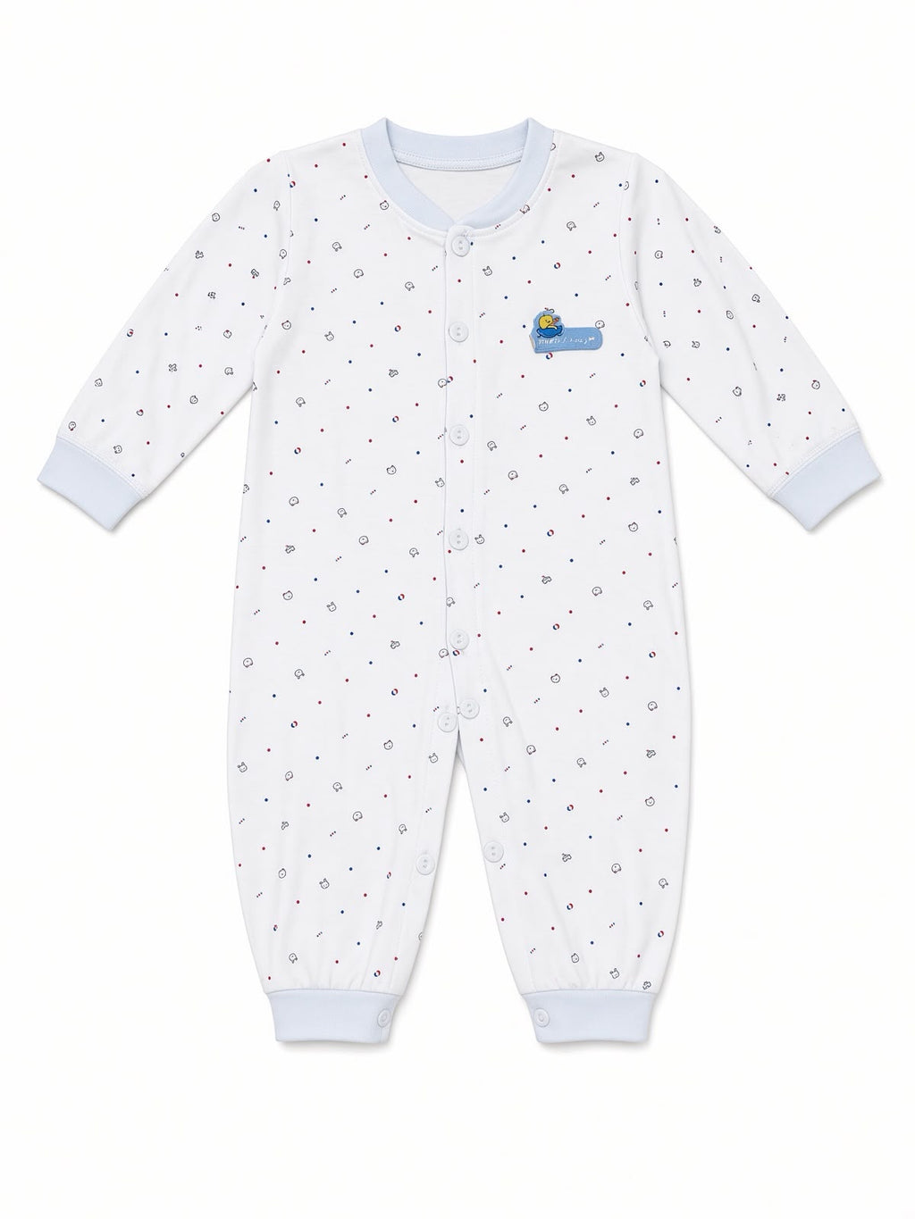 Macacão Suedine Botão - BABY CHIC