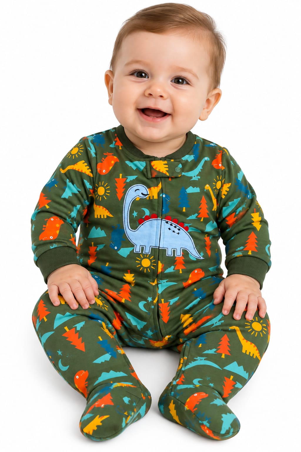 Macacão Longo Ziper 9 Meses - CARTERS