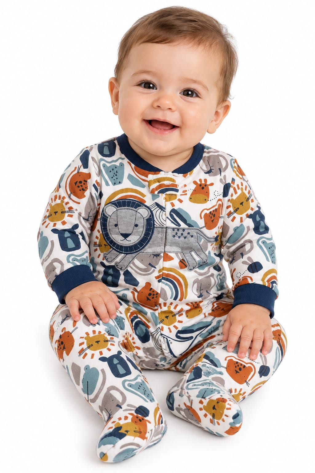 Macacão Longo Ziper 9 Meses - CARTERS