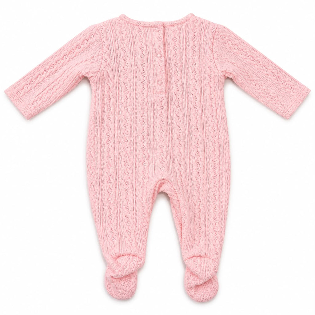 Kit Macacão Malha Tricot Tam P - ANJOS BABY