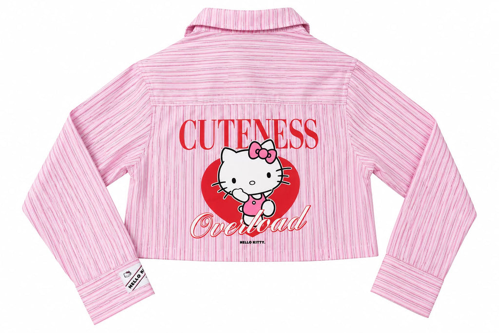 Camisa Listrada Hello Kitty - AUTHORIA