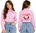 Camisa Listrada Hello Kitty - AUTHORIA