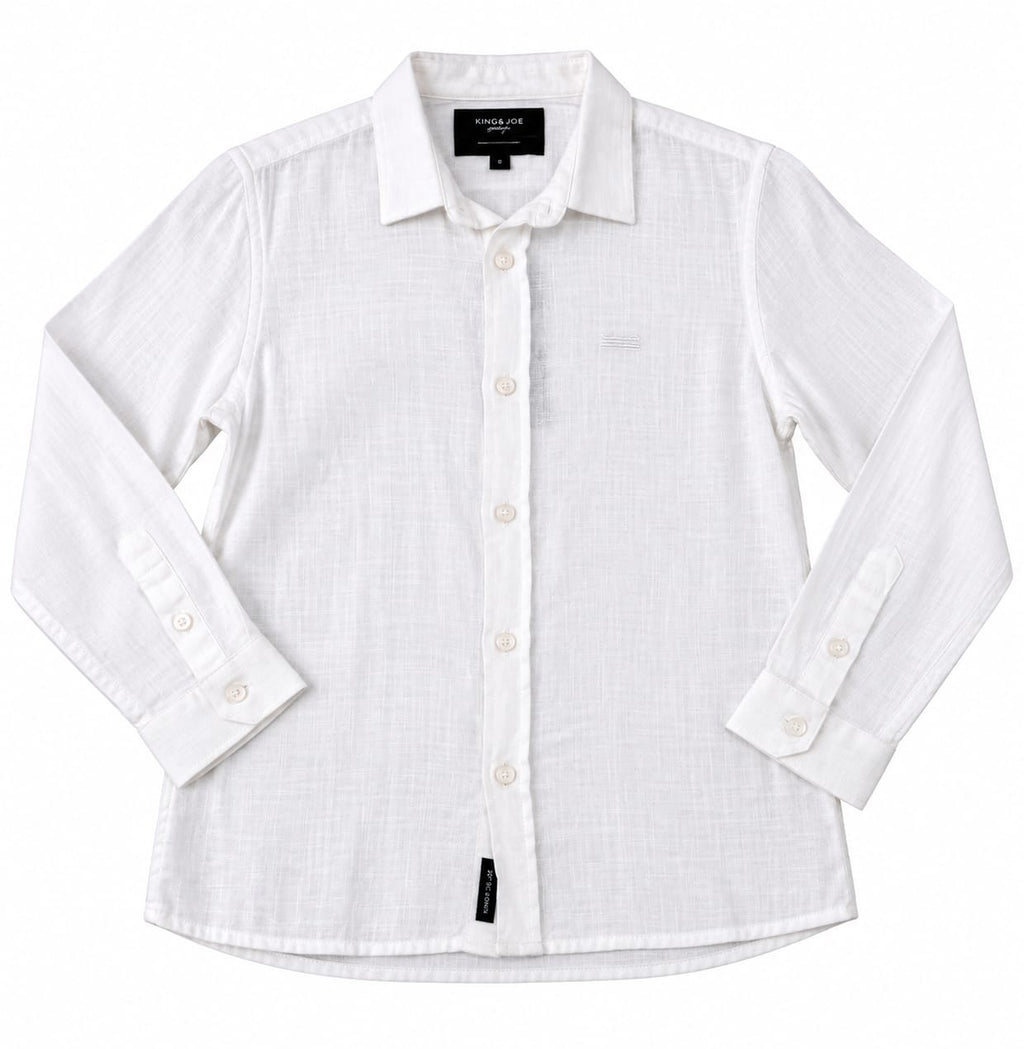 Camisa Linho Maquinetado - KING JOE