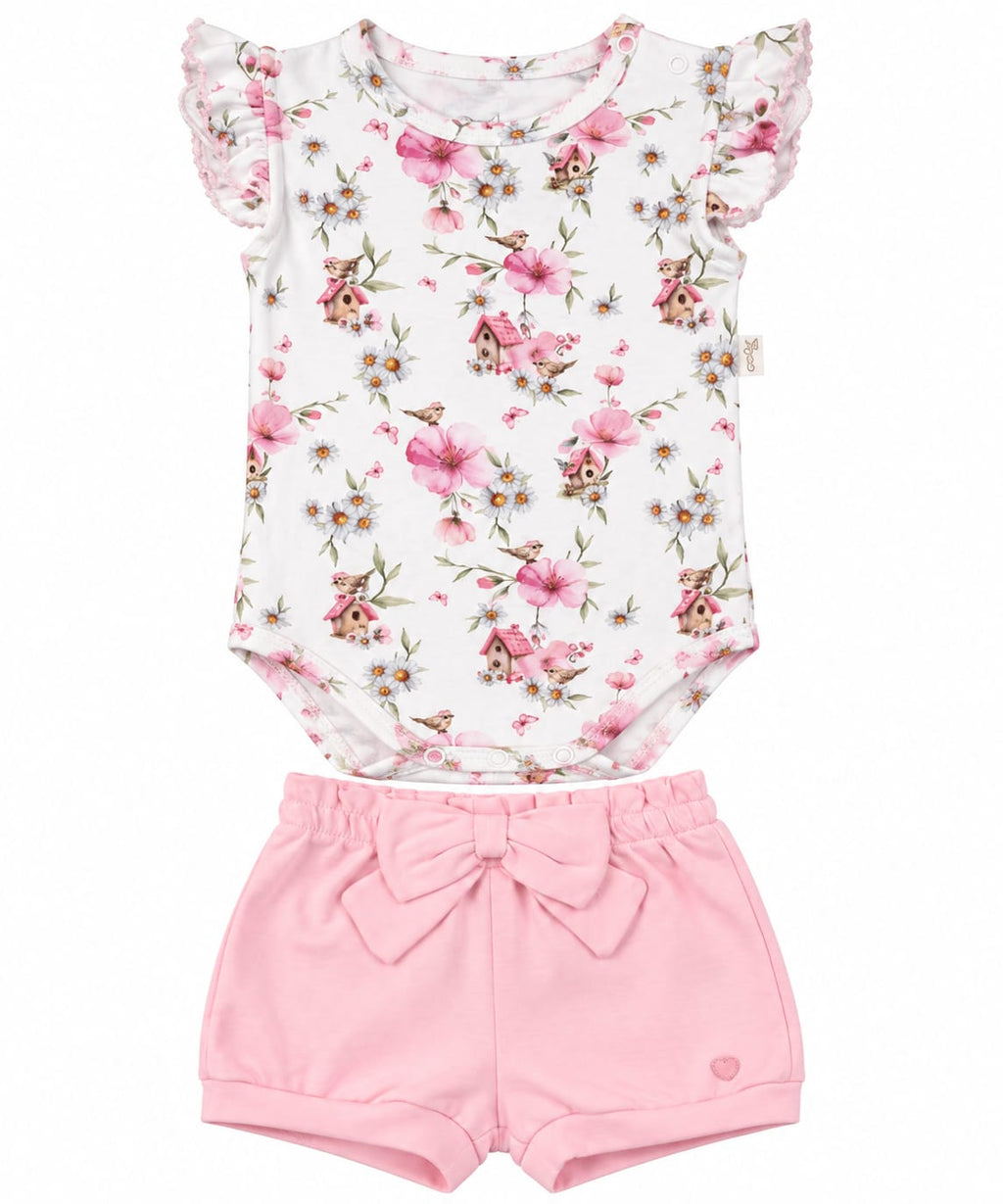 Conjunto Body e Short - ANJOS BABY