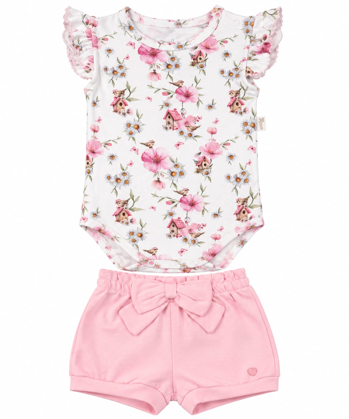 Conjunto Body e Short - ANJOS BABY