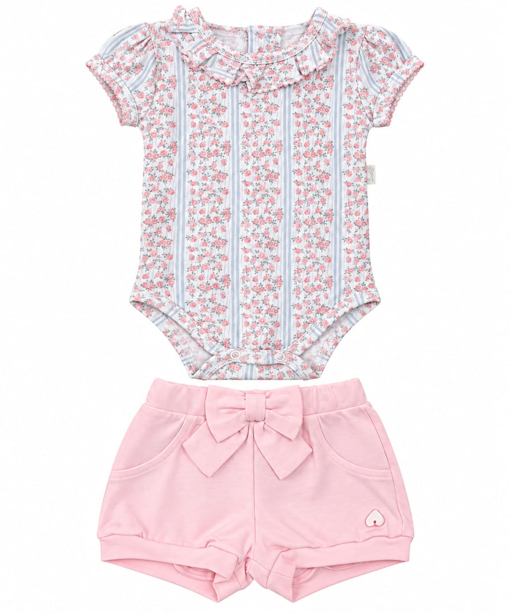 Conjunto Body e Short - ANJOS BABY