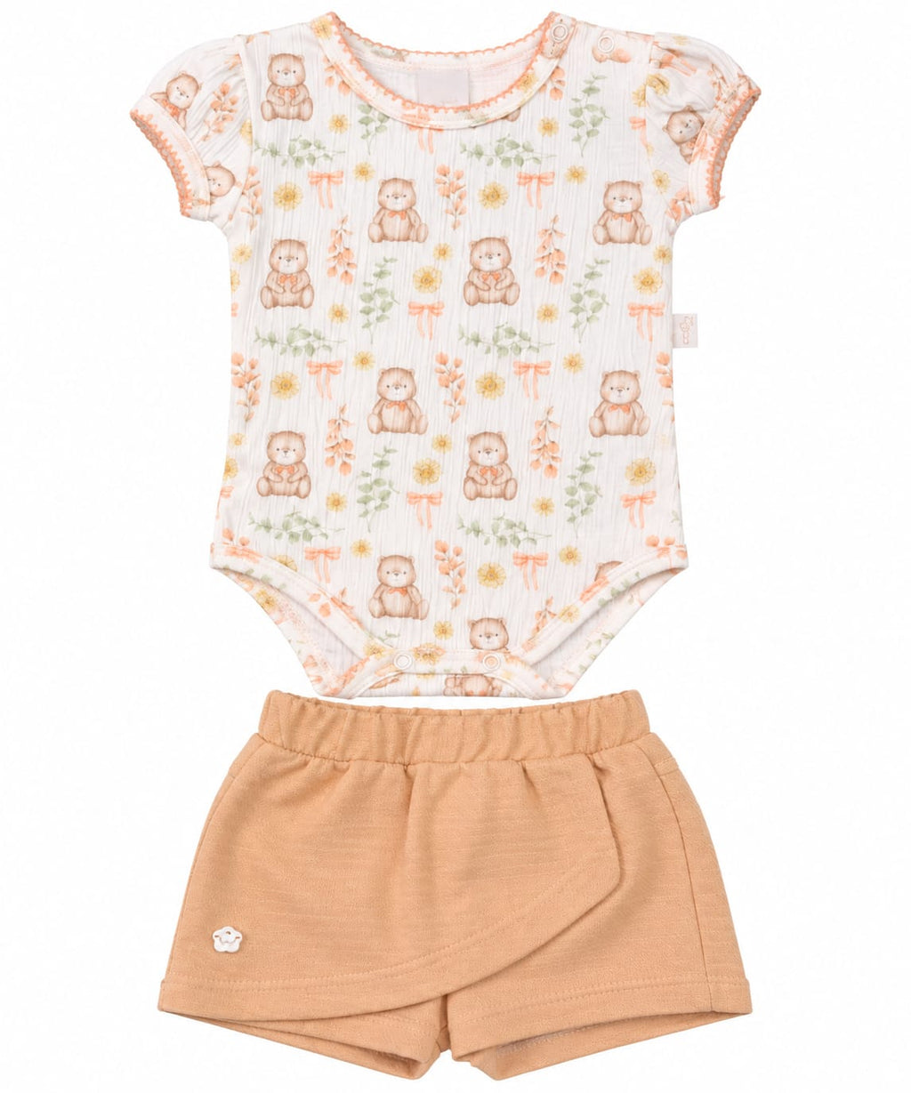 Conjunto Body e Short - ANJOS BABY