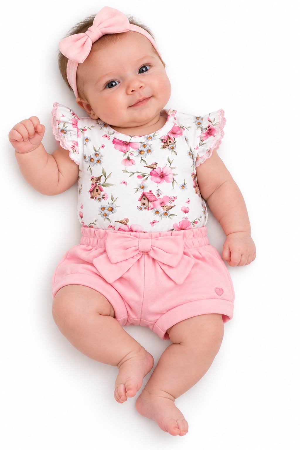 Conjunto Body e Short - ANJOS BABY