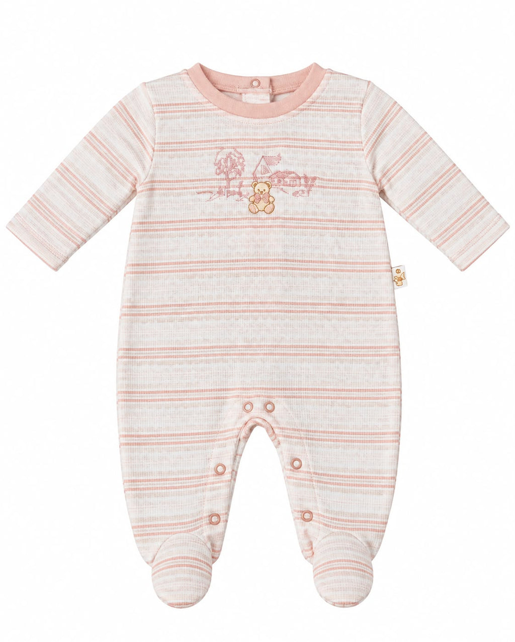 Macacão Longo Malha Tricot - ANJOS BABY