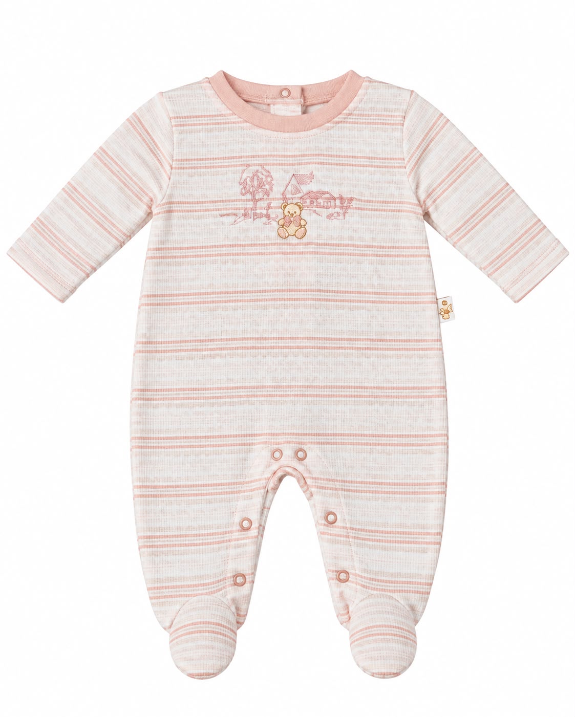 Macacão Longo Malha Tricot - ANJOS BABY