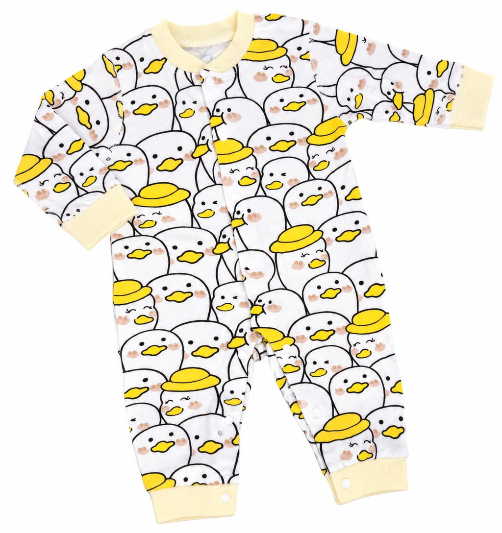 Macacão Longo Estampado - BABY CHIC