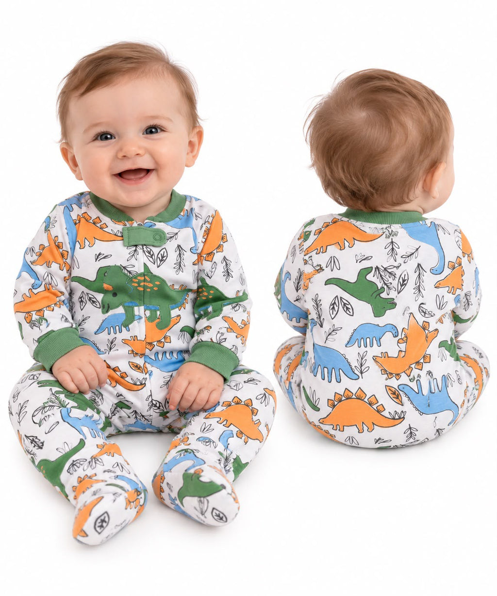 Macacão Longo Estampado - BABY CHIC