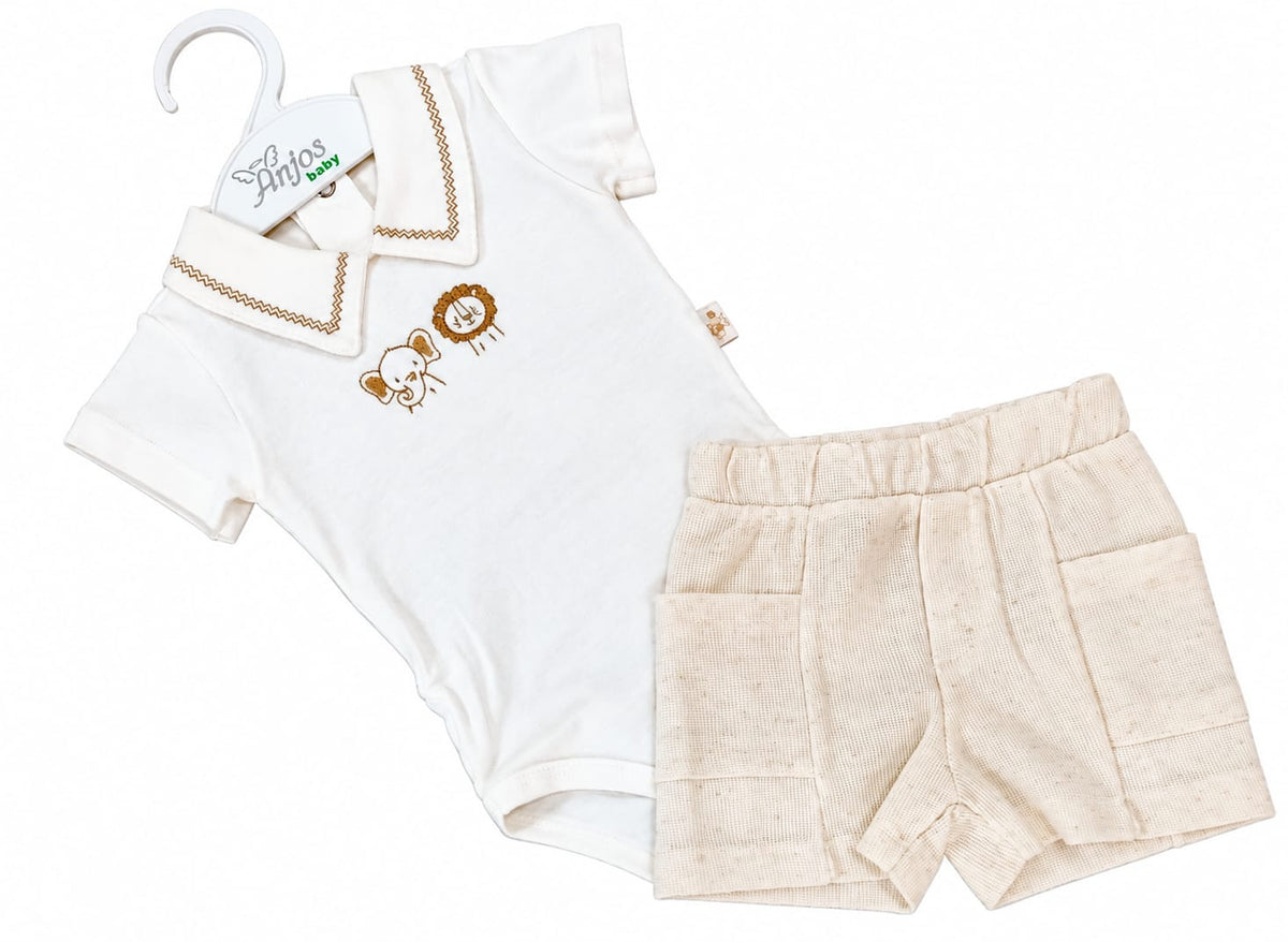 Conjunto Body e Short - ANJOS BABY