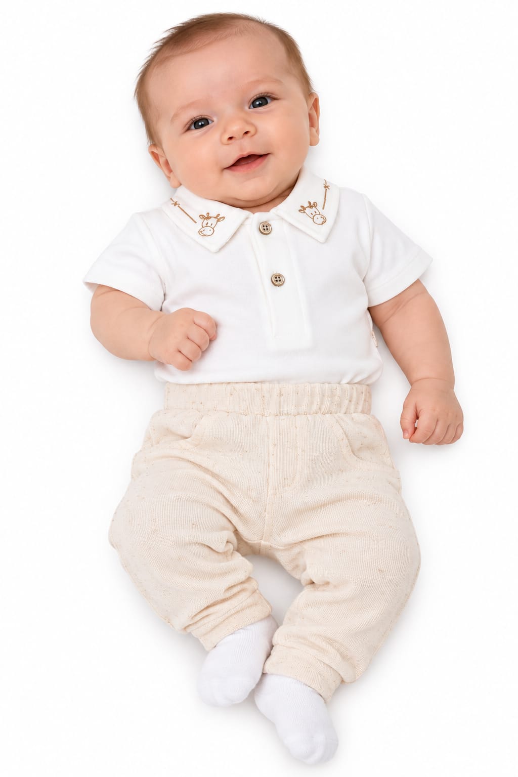 Conjunto Body Curto e Calça - ANJOS BABY