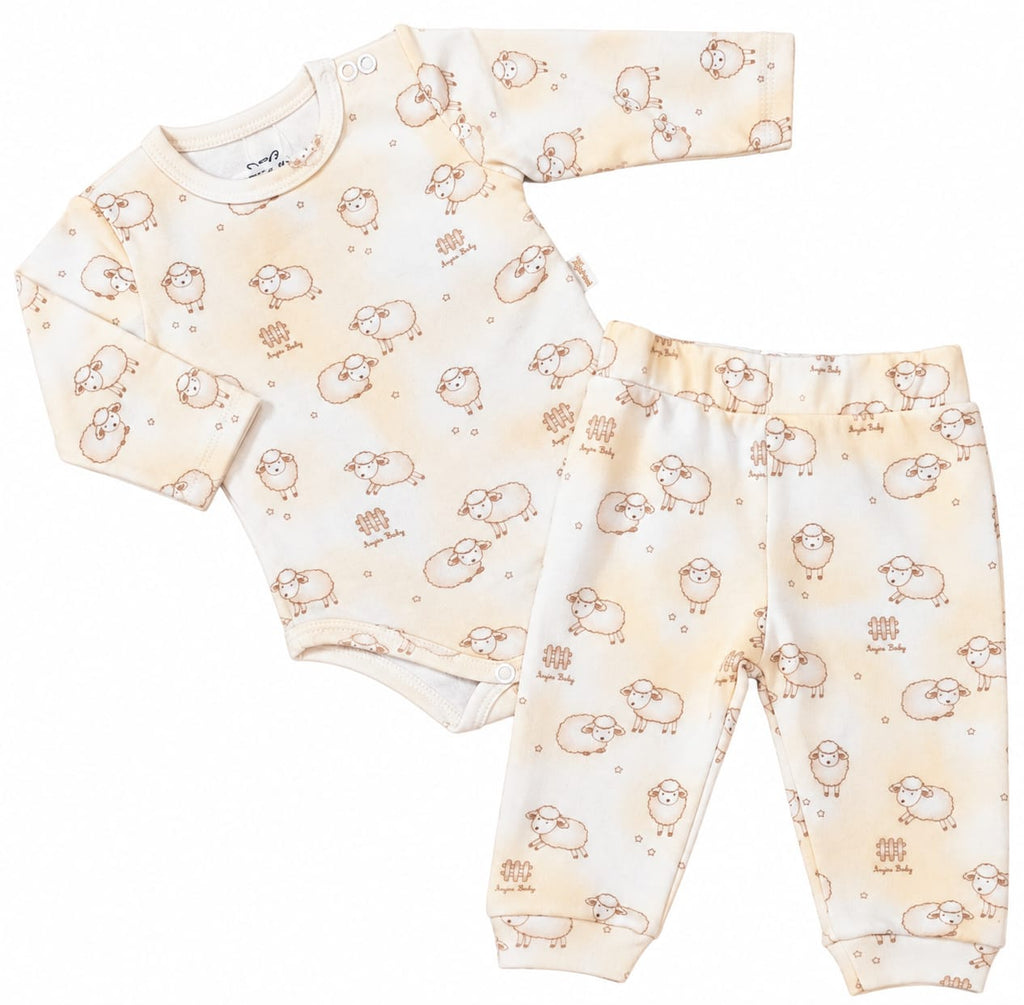 Conjunto Body Longo e Calça - ANJOS BABY