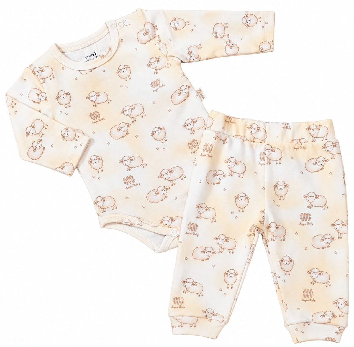 Conjunto Body Longo e Calça - ANJOS BABY