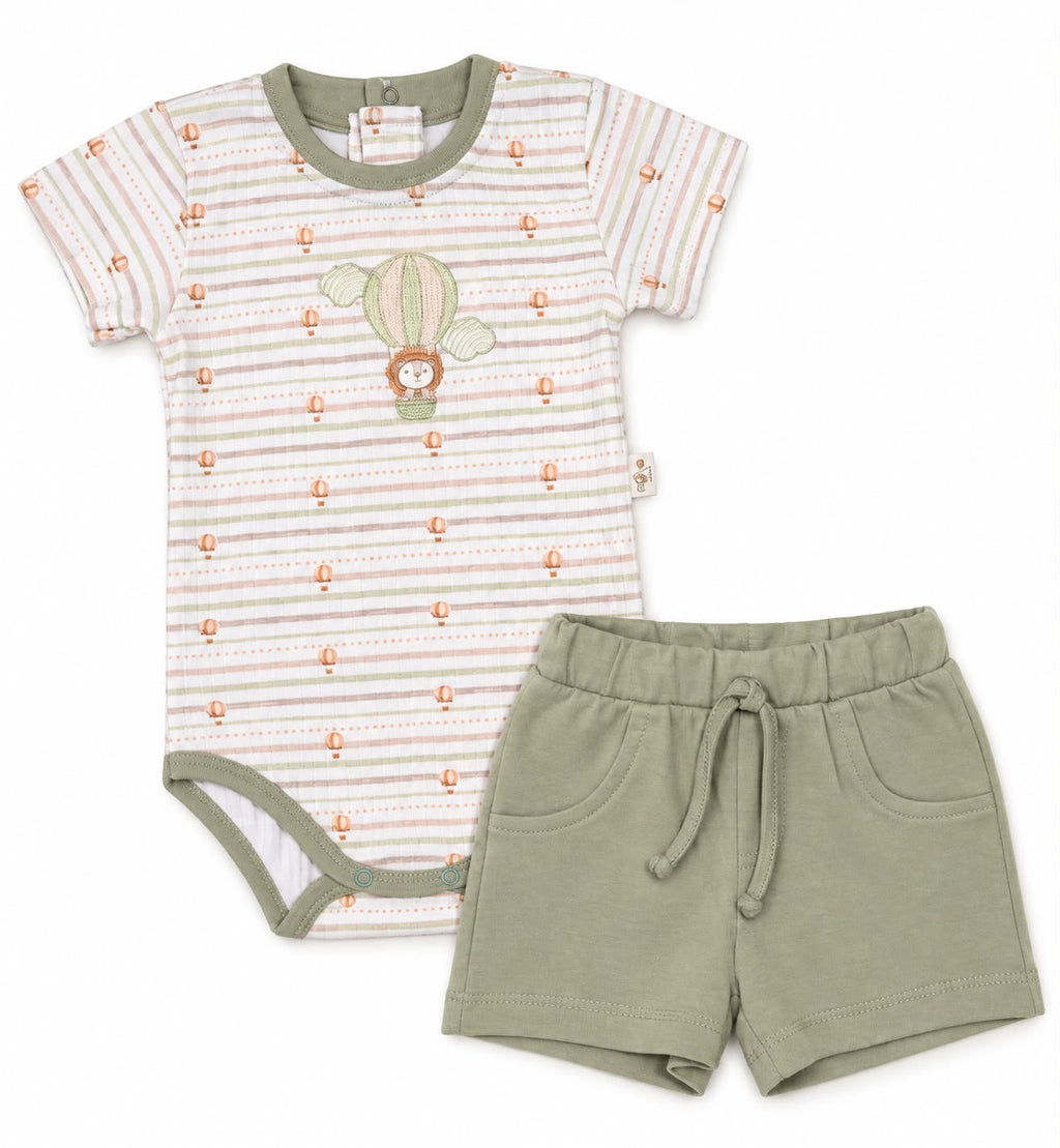 Conjunto Body e Short - ANJOS BABY