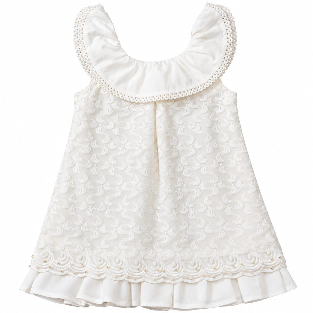 Vestido Renda Branco - ANJOS BABY