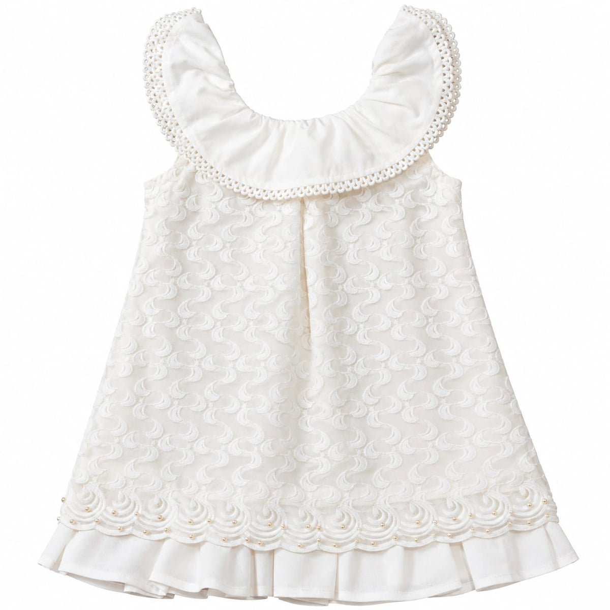 Vestido Renda Branco - ANJOS BABY