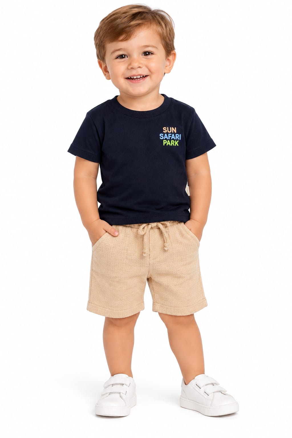 Conjunto Camiseta e Bermuda - ANJOS BABY