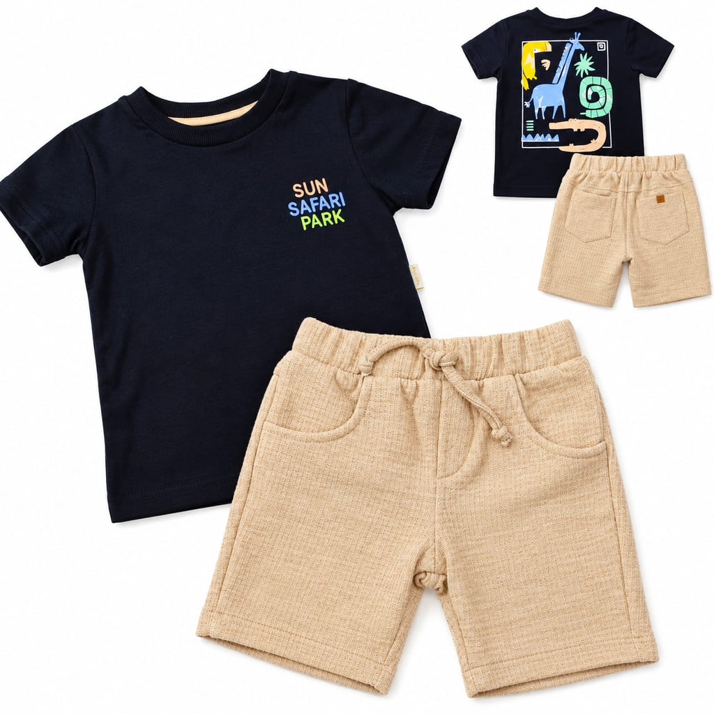 Conjunto Camiseta e Bermuda - ANJOS BABY