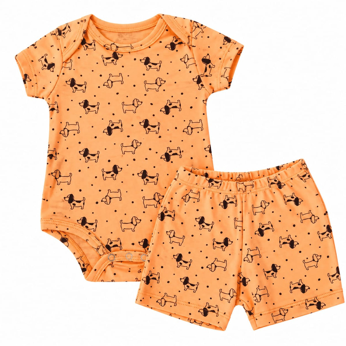 Conjunto Body e Short Ribana - HAVE FUN
