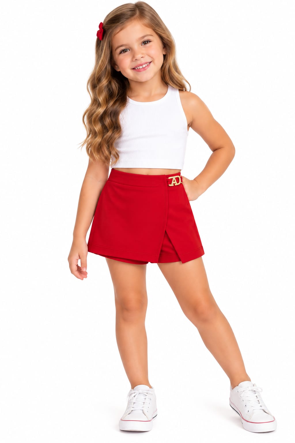 Shorts Saia Moletom - ANIMÊ