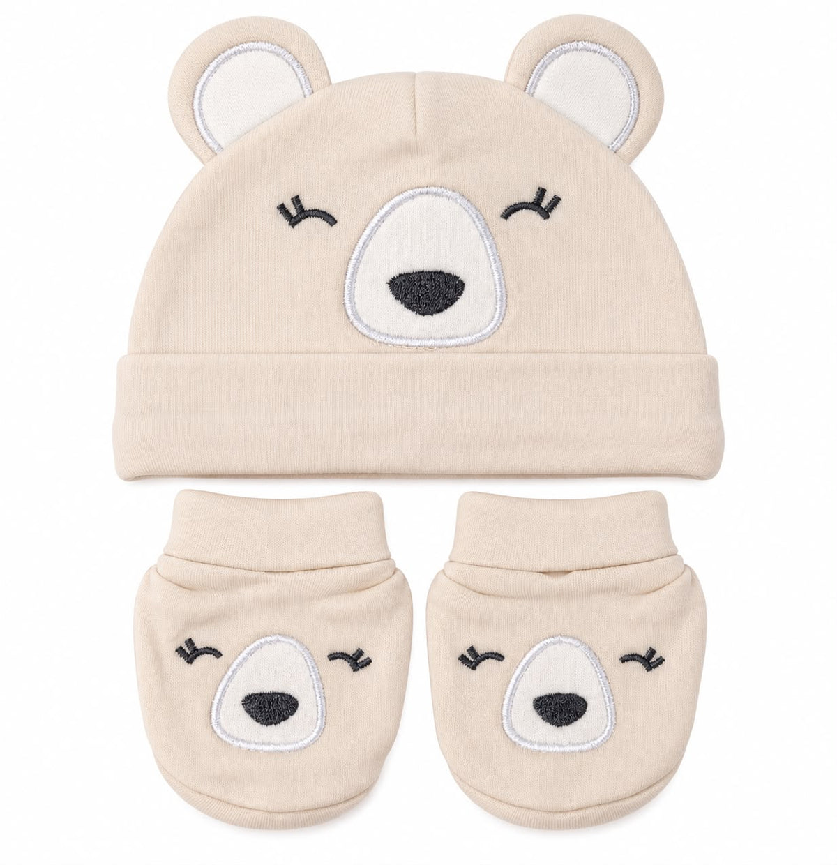 Kit Touca e Luvas - BABY CHIC