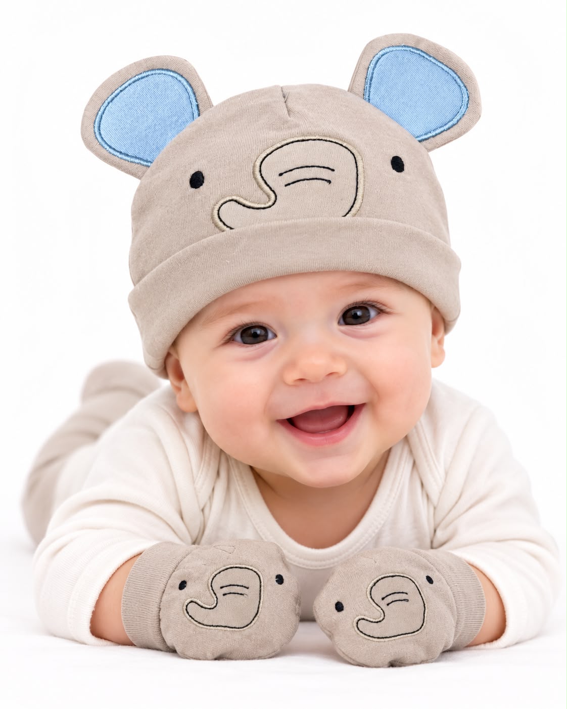 Kit Touca e Luvas - BABY CHIC