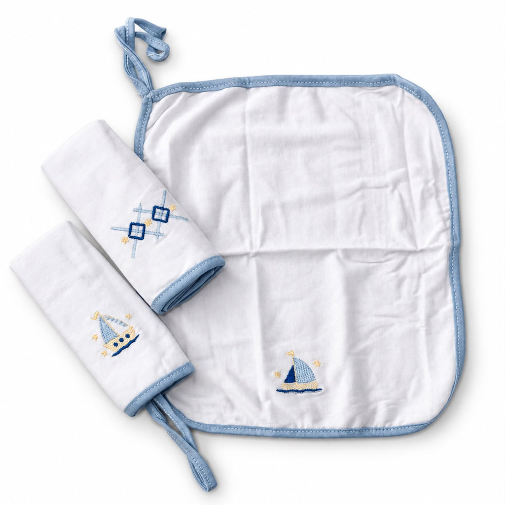 Kit 3 toalhas de boca - BABY CHIC