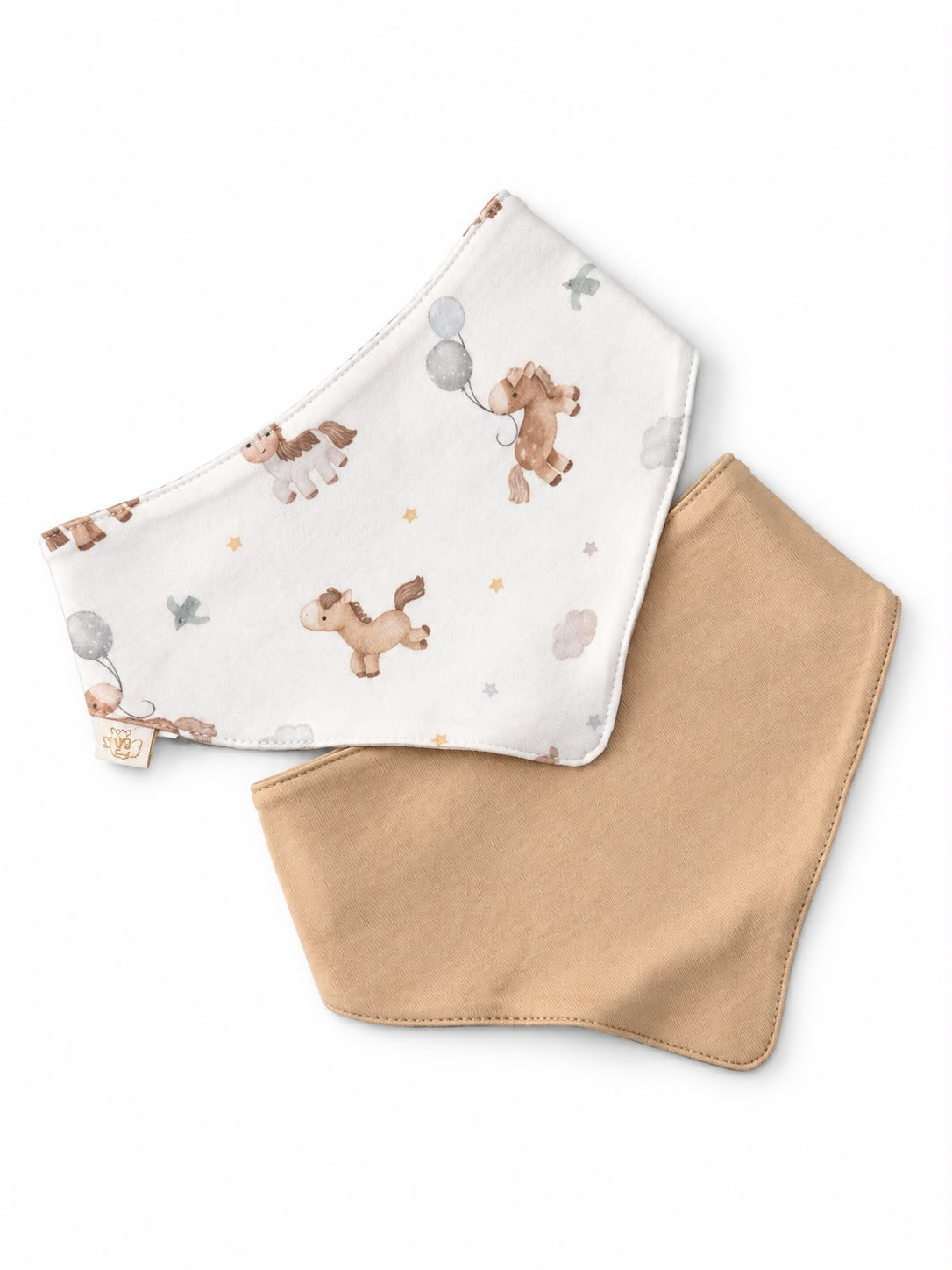 Kit Babador Bandana Suedine - ANJOS BABY