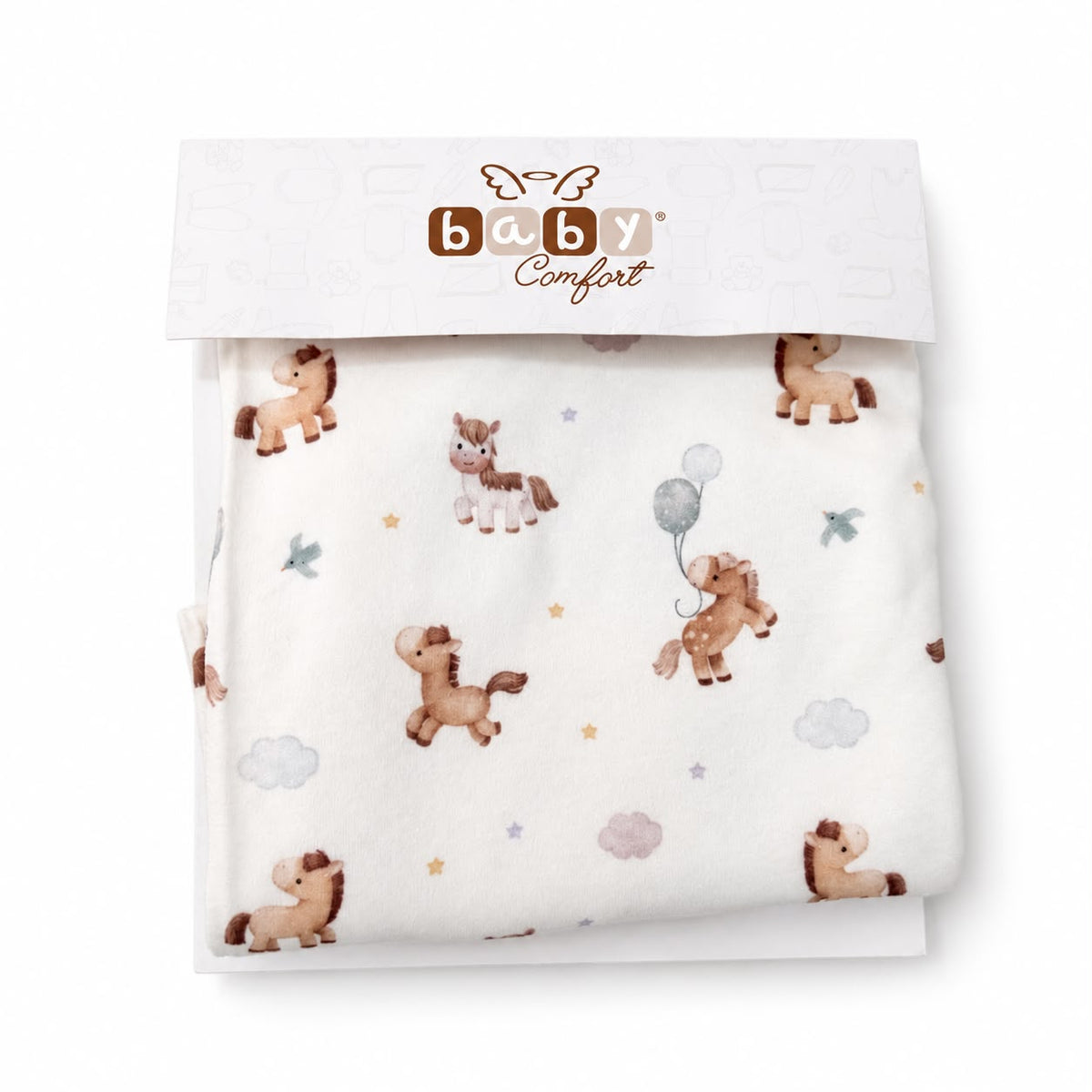 Cueiro Estampado Suedine - ANJOS BABY