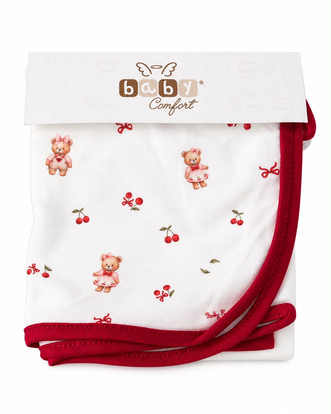 Cueiro Estampado Suedine - ANJOS BABY
