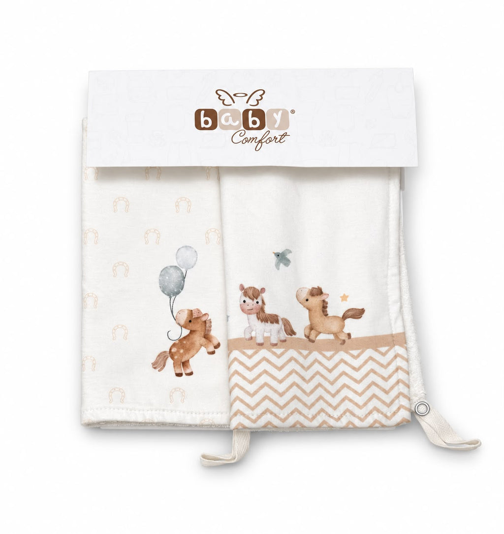 Kit 2 Fraldinhas Boca - ANJOS BABY