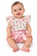 Conjunto Bata e Short Linho - ANJOS BABY