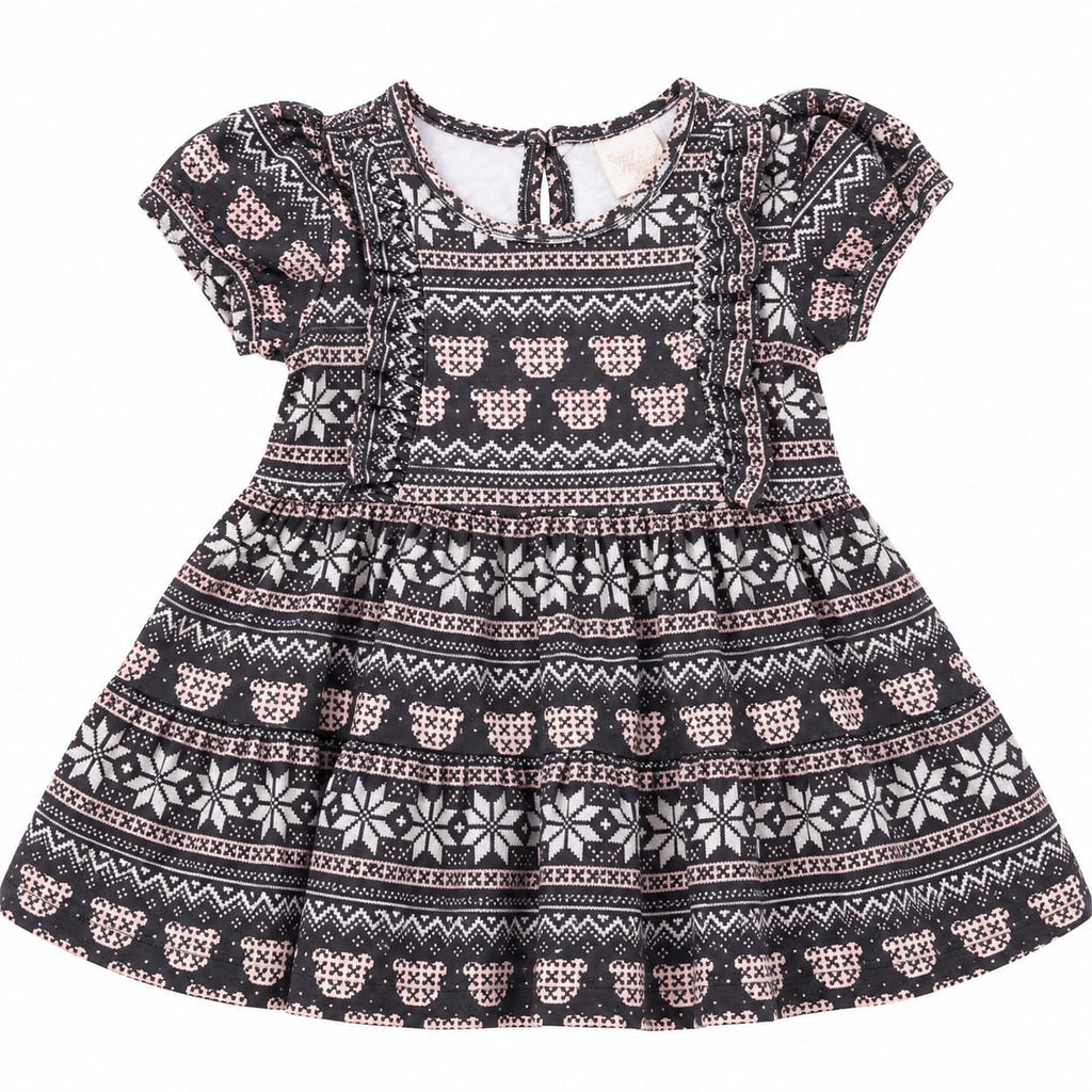 Vestido Malha Cotton Minnie - ANJOS BABY