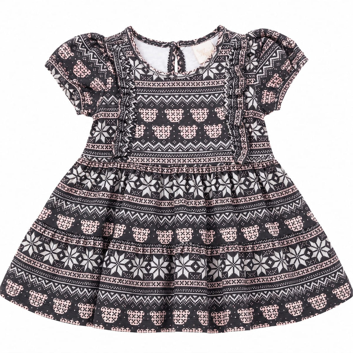 Vestido Malha Cotton Minnie - ANJOS BABY