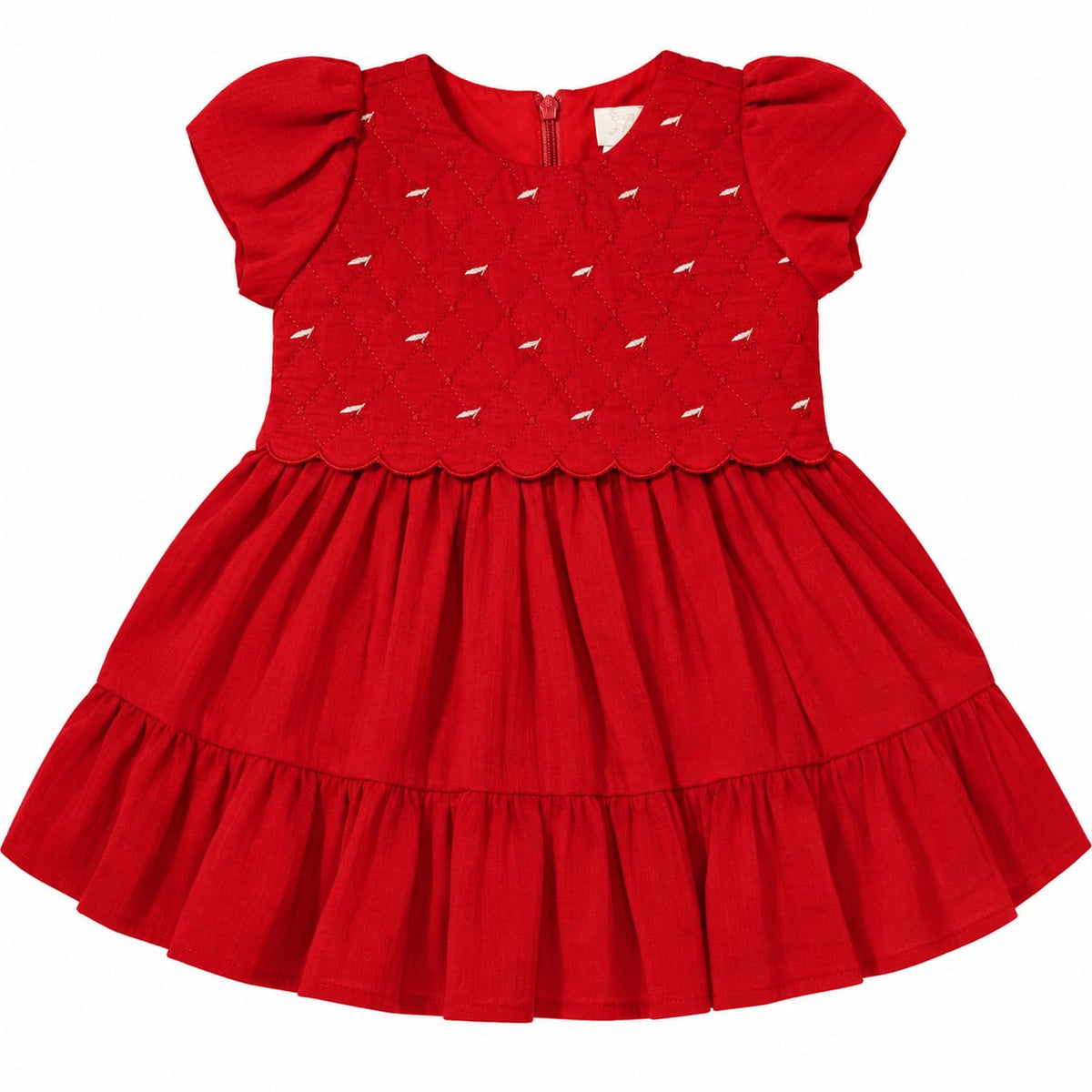 Vestido Alfaiataria Tricoline - ANJOS BABY