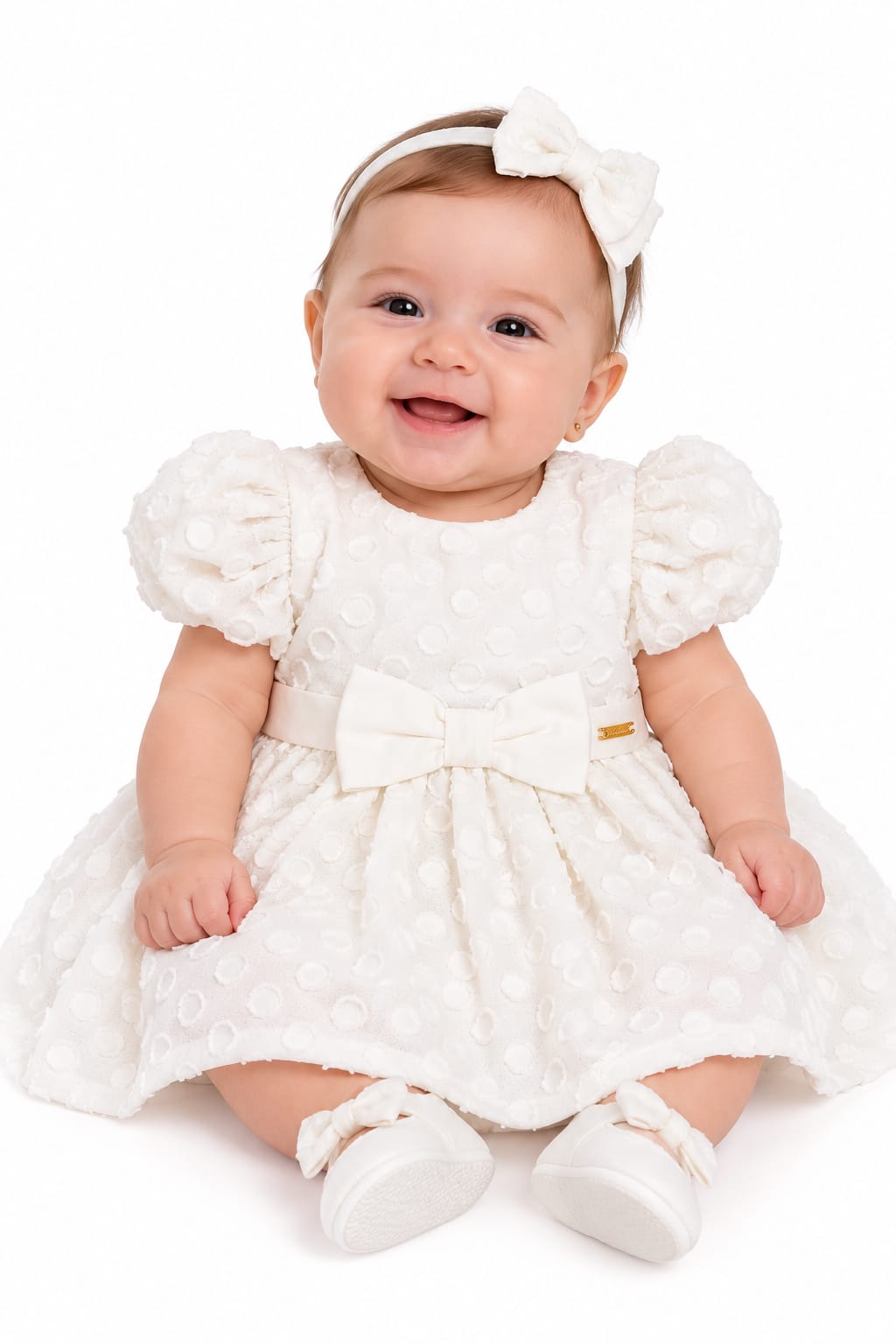 Vestido Tule Branco - ANIMÊ