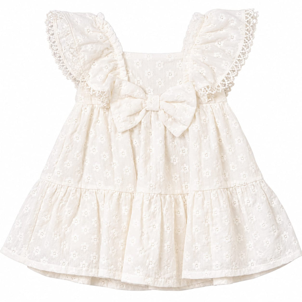 Vestido Linho Bordado - ANIMÊ