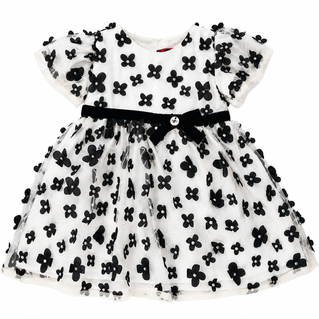 Vestido Tule Flores - ANIMÊ
