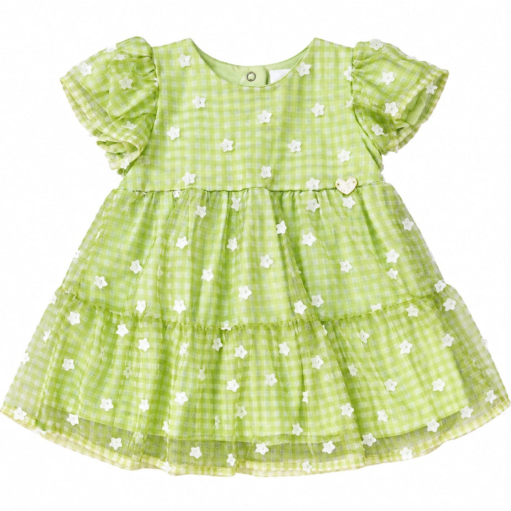 Vestido Tule Flores - ANIMÊ
