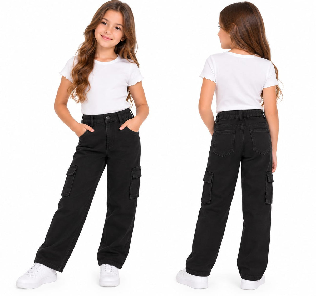 Calça Cargo Sarja - PARIZI