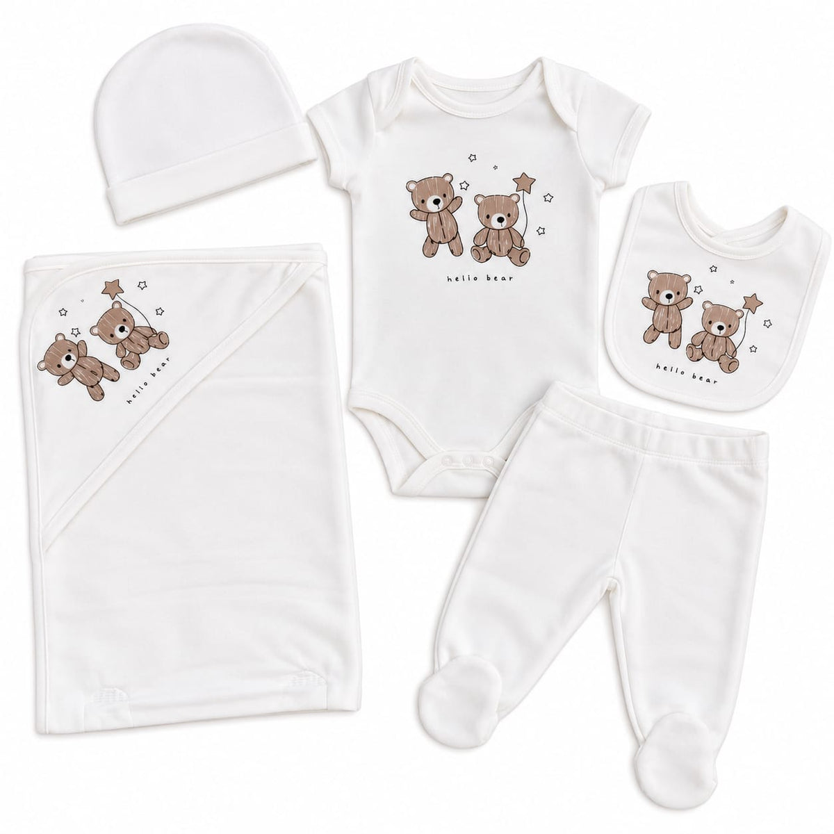Kit 5 peças - BABY CHIC